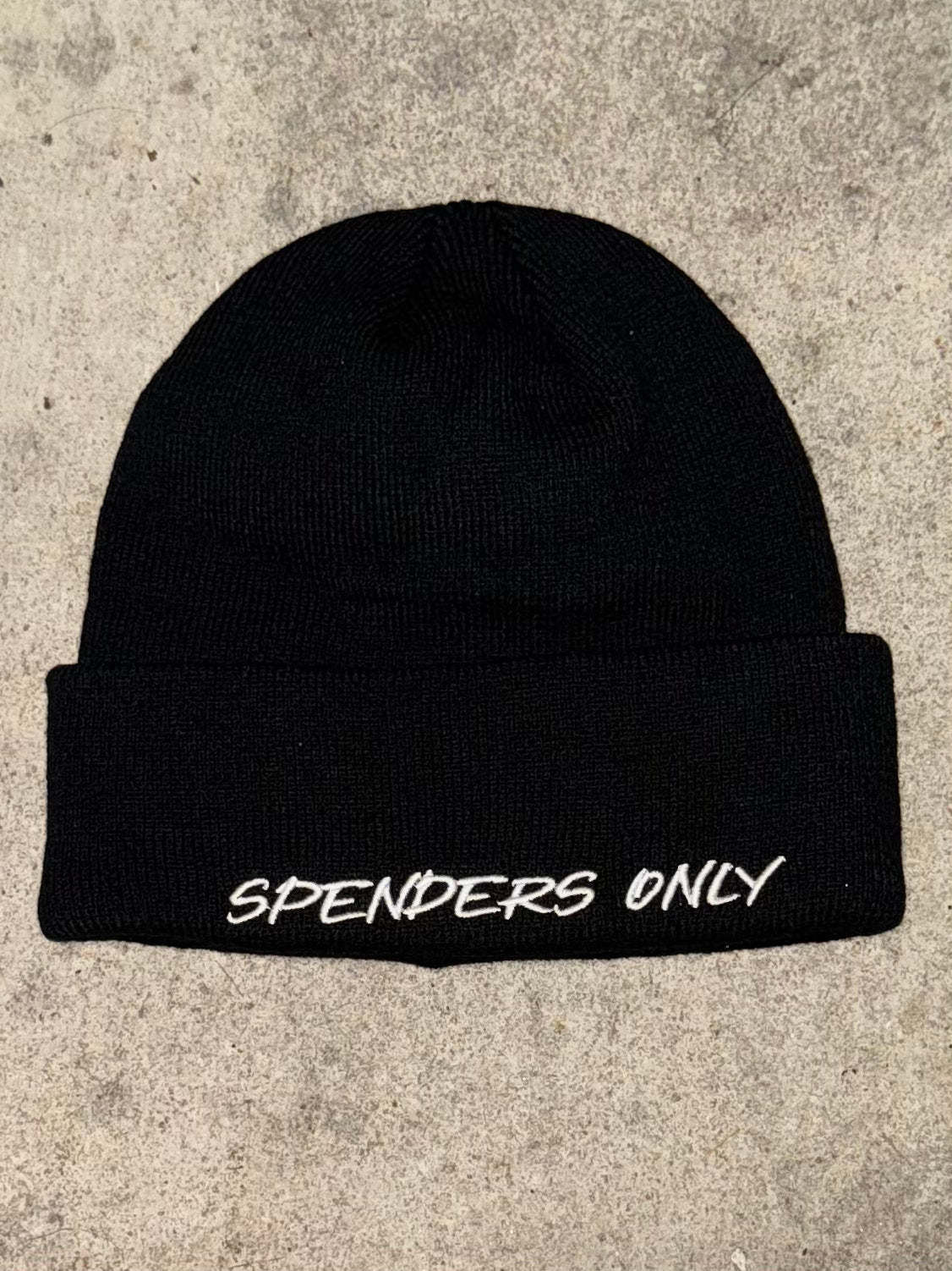 Spenders only beanie